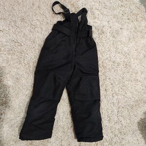 Cat & Jack 4T black snow bibs